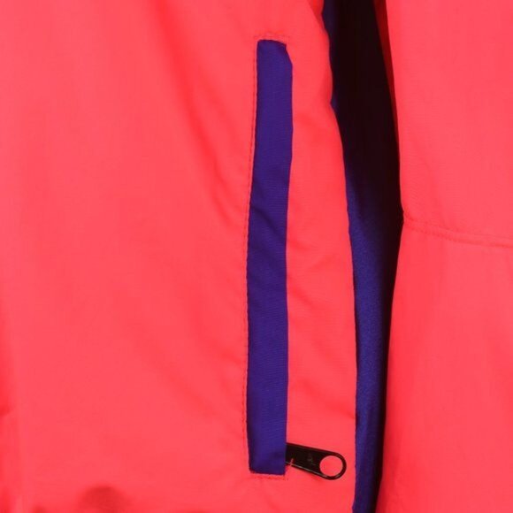 Lowe Alpine Women's Small Neon Orange & Blue Full Zip Windbreaker Jacket - Picture 7 of 10